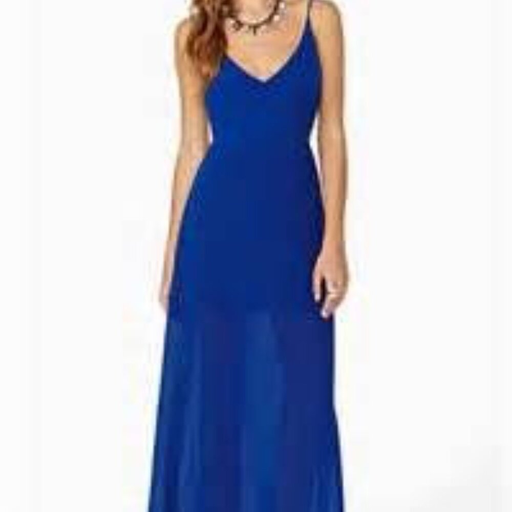 Royal Blue Maxi Dress